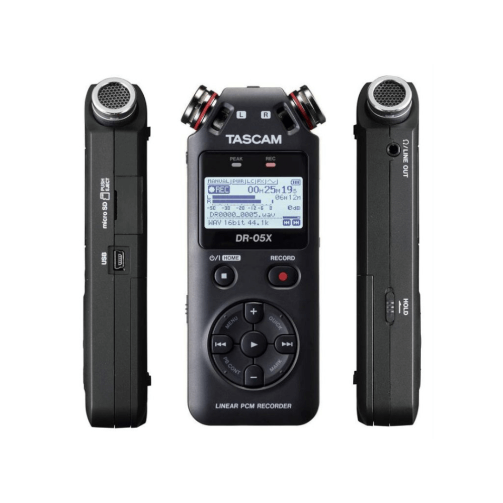 เครื่องบันทึกเสียงพกพา Tascam DR-05X_2